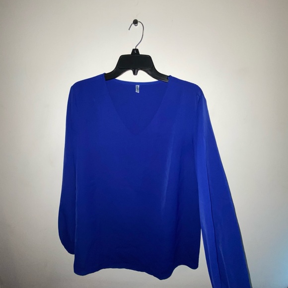 ABF-0206 ROYAL BLUE BLOUSE main image 1